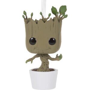 🆕Marvel Guardians Galaxy Groot Funko POP Christmas Ornament Scaled-Down Version